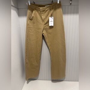 Zara Women's Tan Wide Leg Pants